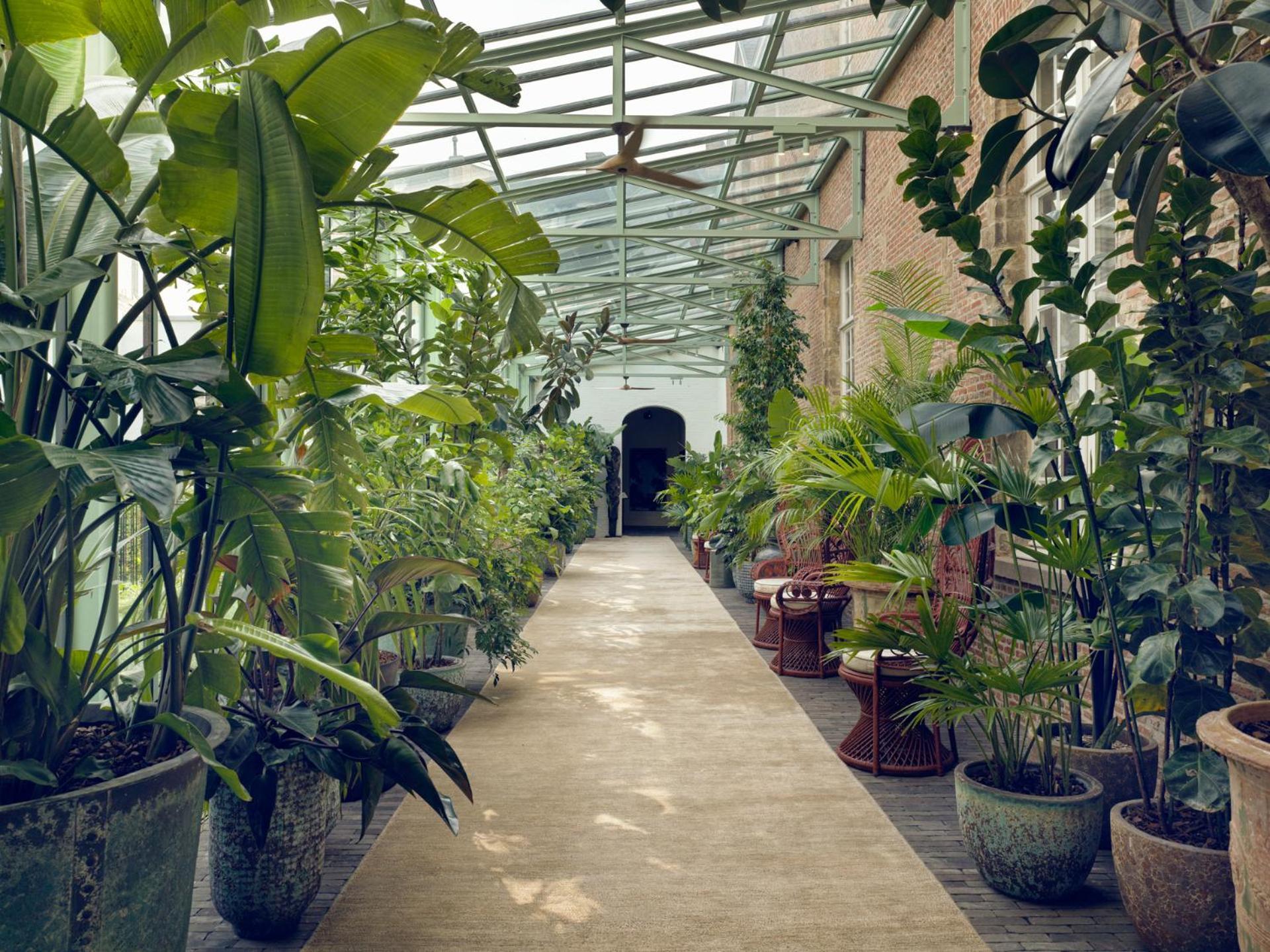 Botanic Sanctuary Antwerp - The Leading Hotels Of The World Exterior photo The greenhouse